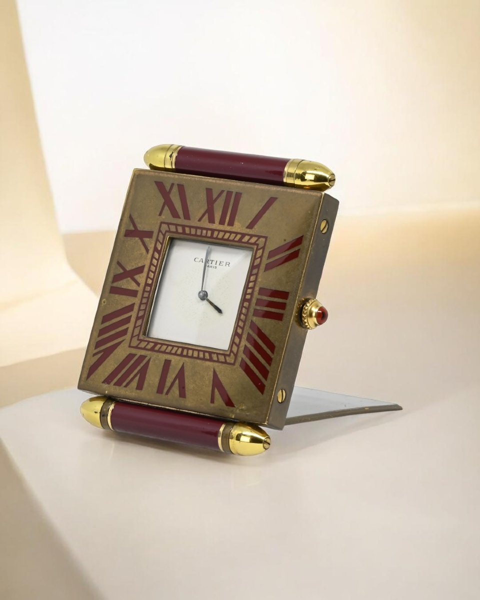 Cartier - Orologio Da Tavolo - Francia Anni 70-photo-4